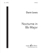 Nocturne in Bb Major piano sheet music cover
